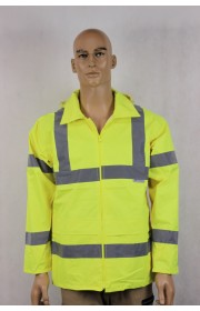 2078# Rain Jackets With Reflective Tape